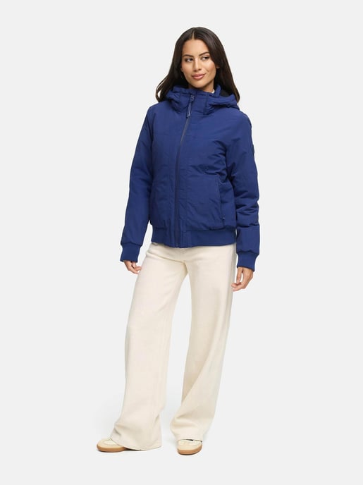 Chaqueta de invierno Marikoo Mooni 16 para mujer estilo bomber con capucha - Image 5