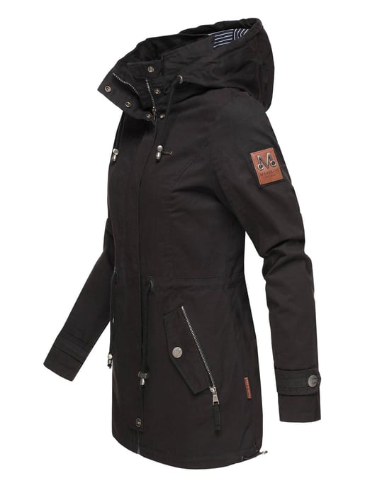 Chaqueta ligera de entretiempo Marikoo para mujer con capucha desmontable - Image 2