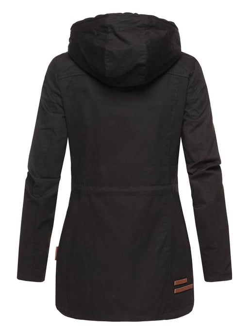Chaqueta ligera de entretiempo Marikoo para mujer con capucha desmontable - Image 3