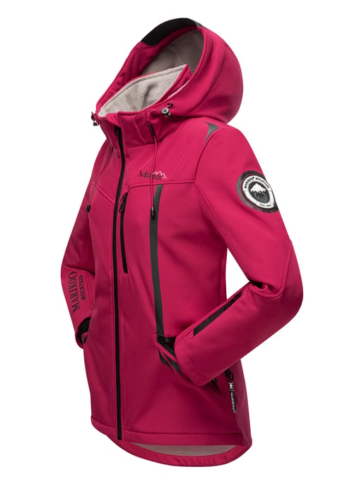 Marikoo chaqueta softshell mujer – Mount-Cho-Oyu con capucha desmontable - Image 4