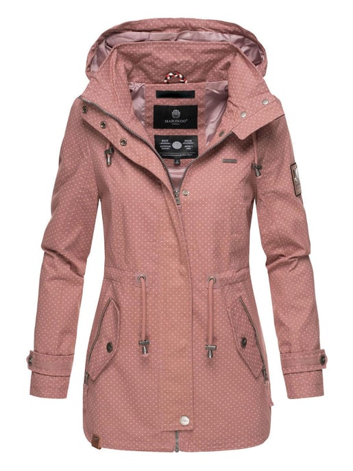 Chaqueta ligera de entretiempo Marikoo para mujer con capucha desmontable - Image 1