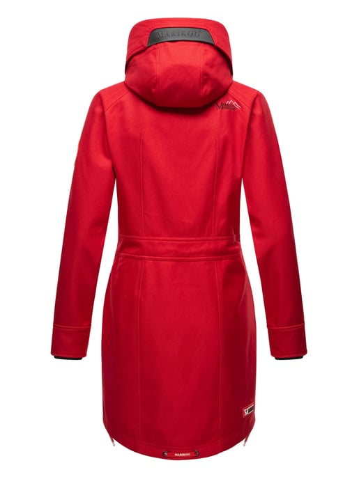 Marikoo chaqueta softshell mujer – Racquellee con capucha y forro polar - Image 4