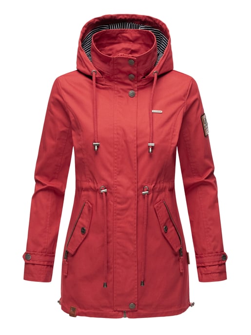 Chaqueta ligera de entretiempo Marikoo para mujer con capucha desmontable - Image 2