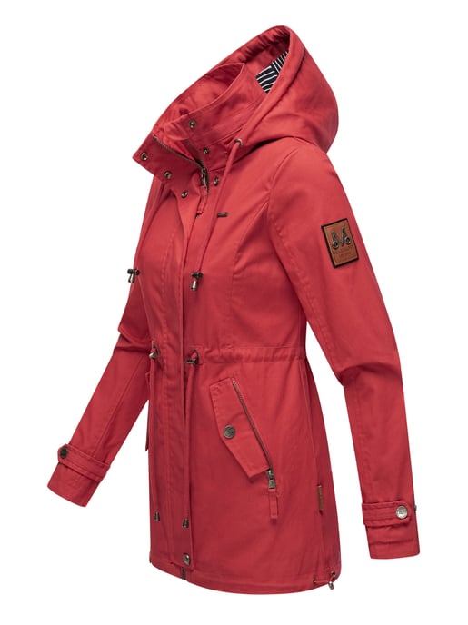 Chaqueta ligera de entretiempo Marikoo para mujer con capucha desmontable - Image 3