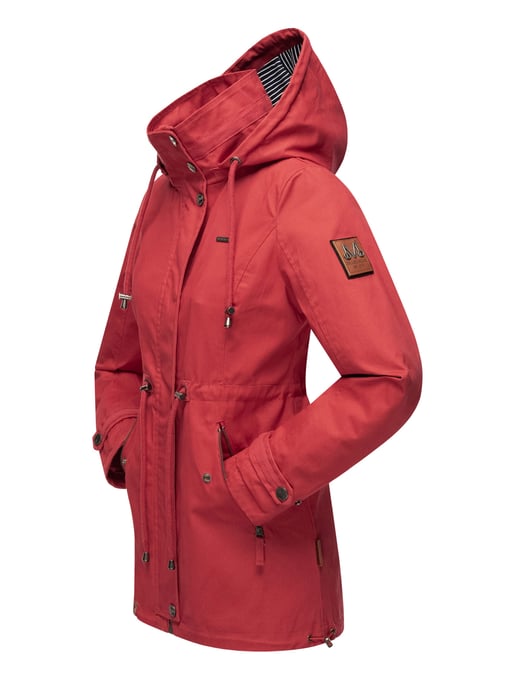 Chaqueta ligera de entretiempo Marikoo para mujer con capucha desmontable - Image 4