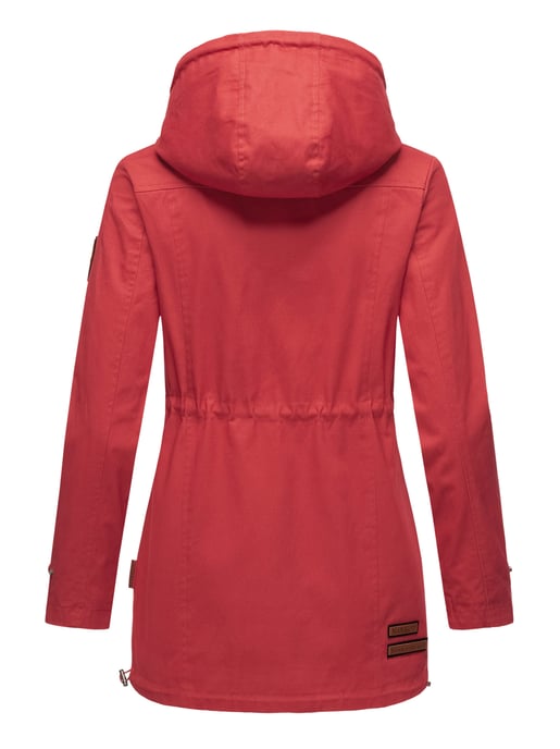 Chaqueta ligera de entretiempo Marikoo para mujer con capucha desmontable - Image 5
