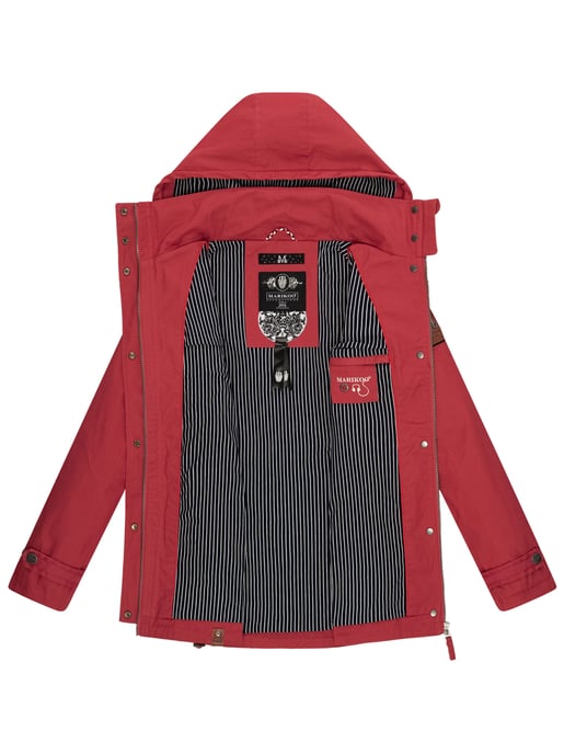 Chaqueta ligera de entretiempo Marikoo para mujer con capucha desmontable - Image 6
