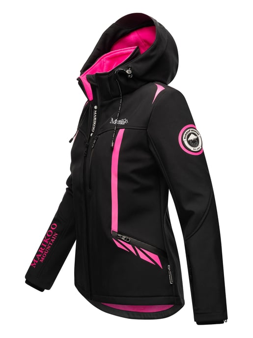 Marikoo chaqueta softshell mujer – Mount-Cho-Oyu con capucha desmontable - Image 3