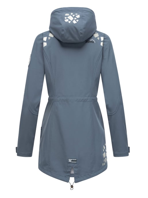 Marikoo chaqueta softshell mujer – Ulissaa con capucha y detalles reflectantes - Image 5