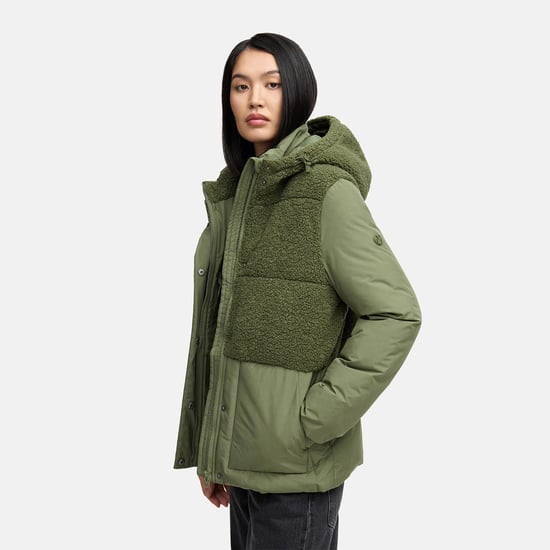 Chaqueta de invierno Marikoo Sheeta para mujer con borreguillo y capucha - Image 6