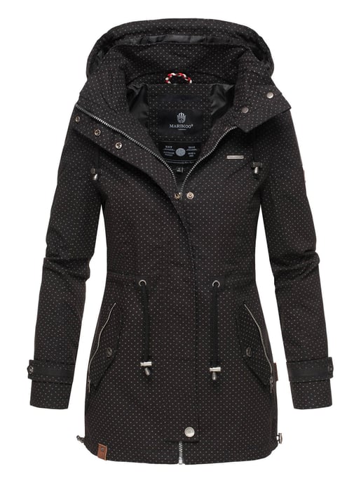Chaqueta ligera de entretiempo Marikoo para mujer con capucha desmontable - Image 1