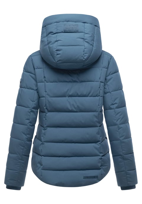 Chaqueta acolchada de invierno Marikoo Tayenaa para mujer con capucha y bolsillos forrados - Image 3