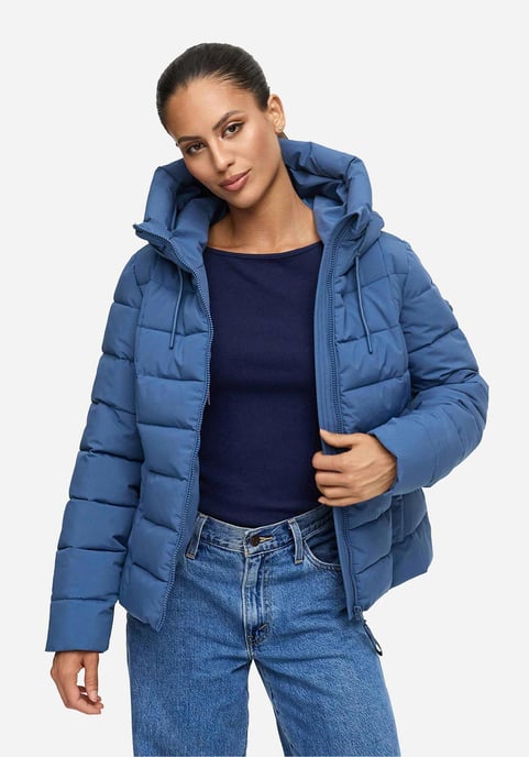 Chaqueta acolchada de invierno Marikoo Tayenaa para mujer con capucha y bolsillos forrados - Image 5