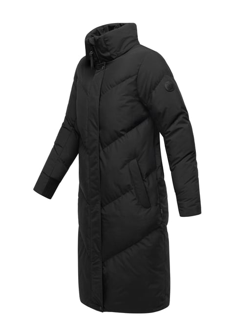 Abrigo acolchado de mujer Marikoo Teonaa con capucha desmontable y estilo elegante - Image 3