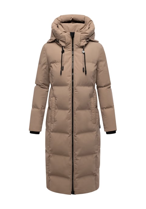 Abrigo acolchado de invierno Marikoo Tikoraa para mujer con capucha desmontable - Image 2
