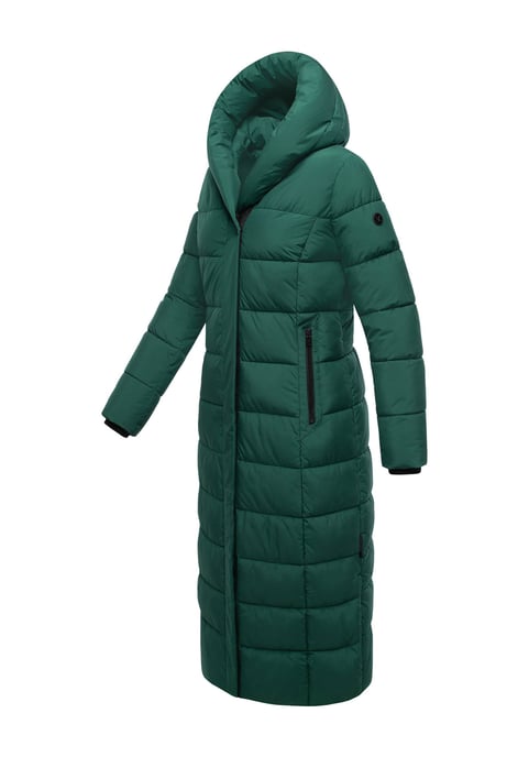 Abrigo acolchado Marikoo Pakoraa para mujer con cuello de peluche desmontable - Image 3