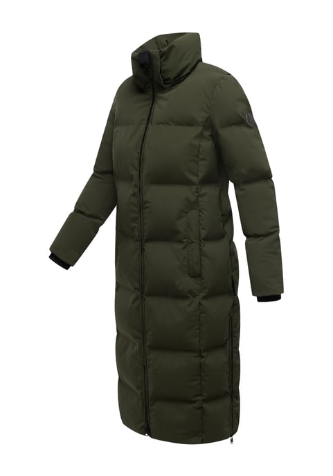 Abrigo acolchado de invierno Marikoo Tikoraa para mujer con capucha desmontable - Image 4