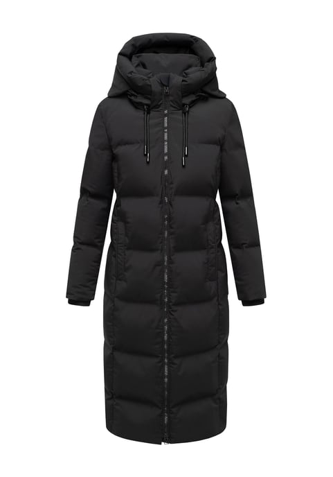 Abrigo acolchado de invierno Marikoo Tikoraa para mujer con capucha desmontable - Image 2