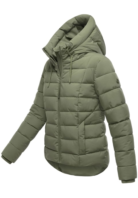 Chaqueta acolchada de invierno Marikoo Tayenaa para mujer con capucha y bolsillos forrados - Image 2
