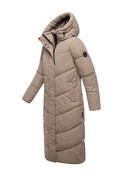 Abrigo acolchado de invierno Marikoo Ranjaa para mujer con capucha y detalles reflectantes - Image 2
