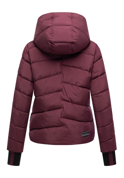 Chaqueta acolchada de mujer Marikoo Yukanii con capucha y ajuste femenino - Image 3