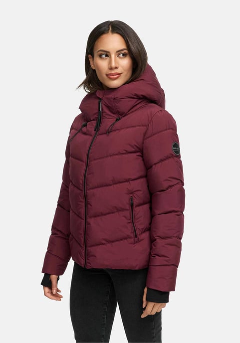 Chaqueta acolchada de mujer Marikoo Yukanii con capucha y ajuste femenino - Image 5