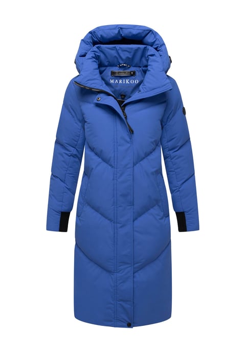 Abrigo acolchado de mujer Marikoo Teonaa con capucha desmontable y estilo elegante - Image 1