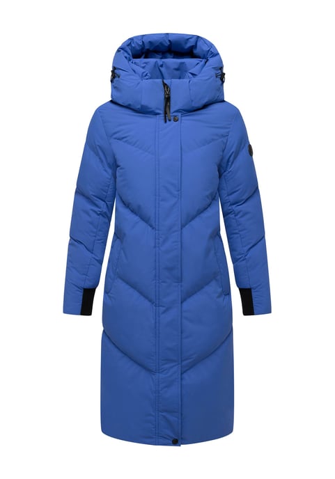 Abrigo acolchado de mujer Marikoo Teonaa con capucha desmontable y estilo elegante - Image 2