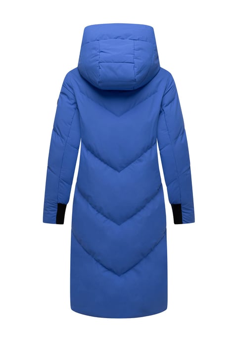 Abrigo acolchado de mujer Marikoo Teonaa con capucha desmontable y estilo elegante - Image 4