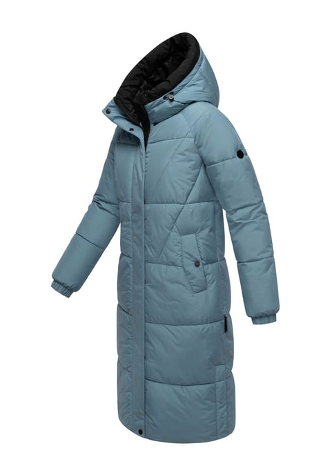 Abrigo acolchado de mujer Marikoo Yaskaa con capucha y forro polar - Image 3