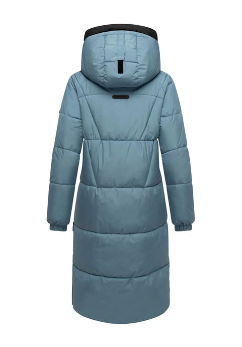 Abrigo acolchado de mujer Marikoo Yaskaa con capucha y forro polar - Image 4