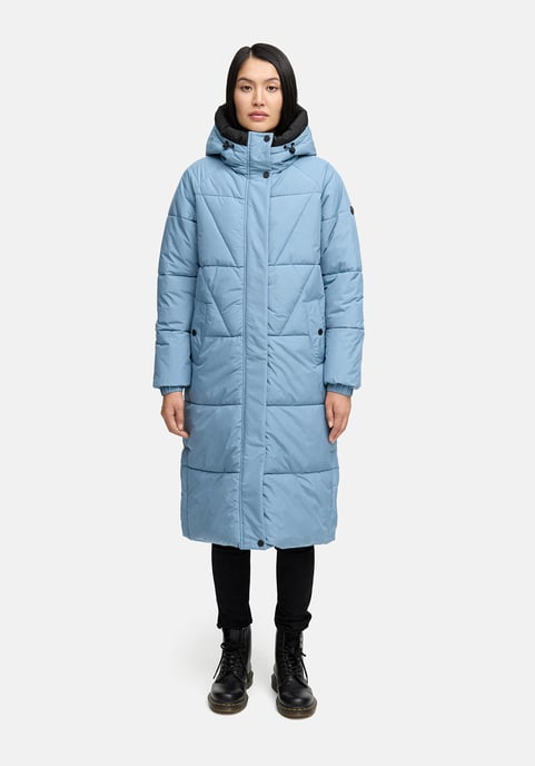 Abrigo acolchado de mujer Marikoo Yaskaa con capucha y forro polar - Image 6