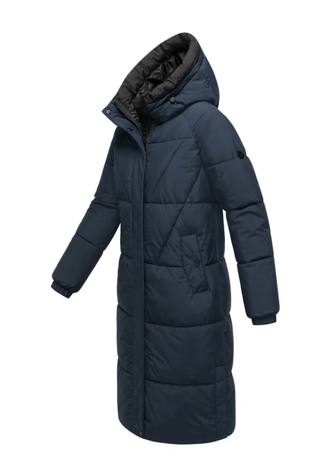 Abrigo acolchado de mujer Marikoo Yaskaa con capucha y forro polar - Image 3