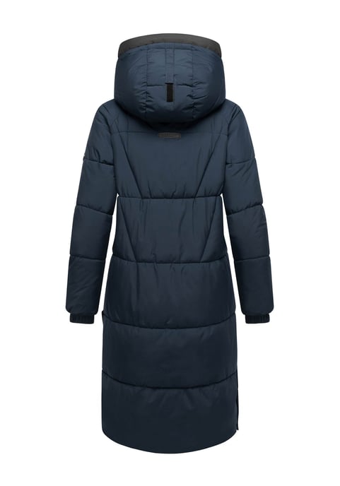 Abrigo acolchado de mujer Marikoo Yaskaa con capucha y forro polar - Image 4