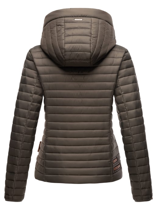 Marikoo chaqueta acolchada mujer – Löwenbaby ligera con capucha desmontable - Image 5