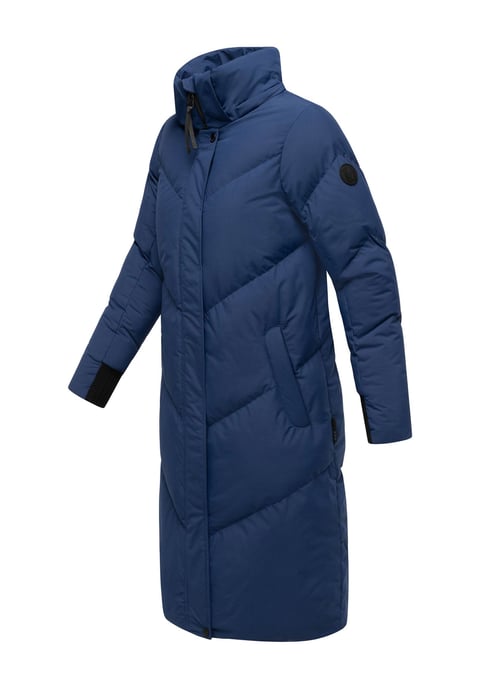 Abrigo acolchado de mujer Marikoo Teonaa con capucha desmontable y estilo elegante - Image 3