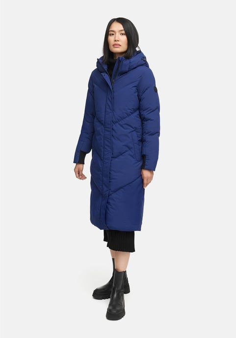 Abrigo acolchado de mujer Marikoo Teonaa con capucha desmontable y estilo elegante - Image 5