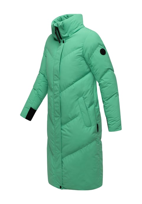 Abrigo acolchado de mujer Marikoo Teonaa con capucha desmontable y estilo elegante - Image 3