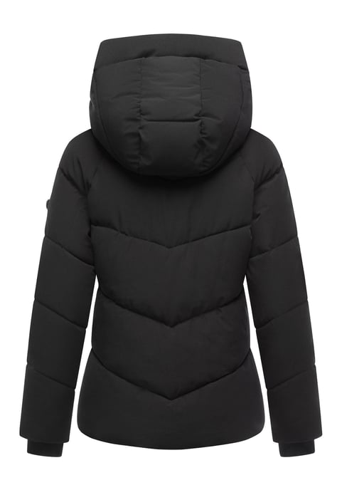 Chaqueta acolchada de invierno Marikoo Kwamee para mujer con capucha y cremallera bidireccional - Image 3