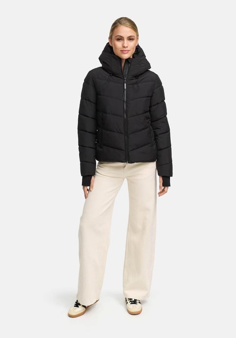 Chaqueta acolchada de mujer Marikoo Yukanii con capucha y ajuste femenino - Image 5