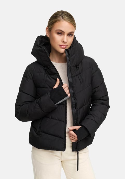 Chaqueta acolchada de mujer Marikoo Yukanii con capucha y ajuste femenino - Image 6