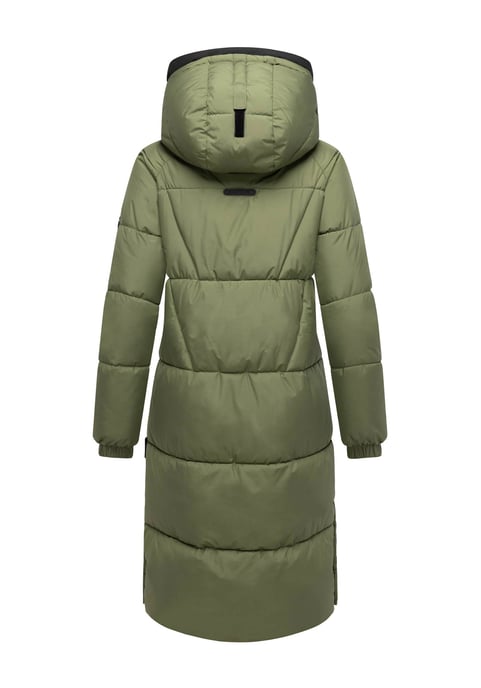 Abrigo acolchado de mujer Marikoo Yaskaa con capucha y forro polar - Image 4