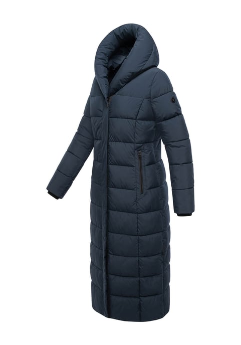 Abrigo acolchado Marikoo Pakoraa para mujer con cuello de peluche desmontable - Image 3
