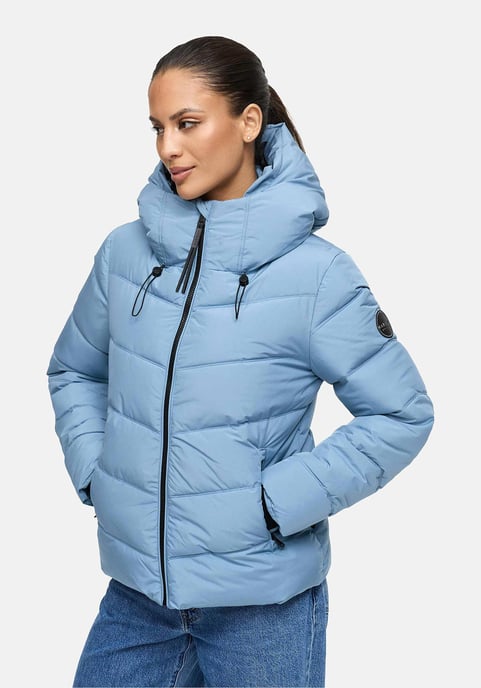 Chaqueta acolchada de mujer Marikoo Yukanii con capucha y ajuste femenino - Image 5