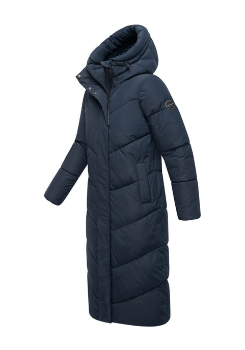 Abrigo acolchado de invierno Marikoo Ranjaa para mujer con capucha y detalles reflectantes - Image 2