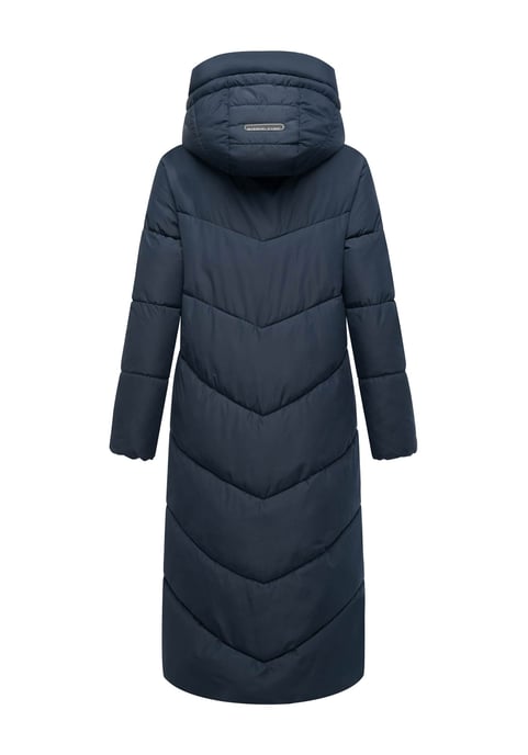 Abrigo acolchado de invierno Marikoo Ranjaa para mujer con capucha y detalles reflectantes - Image 3
