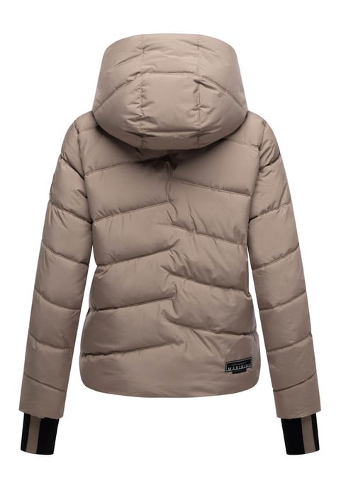 Chaqueta acolchada de mujer Marikoo Yukanii con capucha y ajuste femenino - Image 3