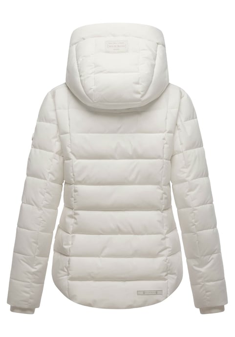 Chaqueta acolchada de invierno Marikoo Tayenaa para mujer con capucha y bolsillos forrados - Image 3