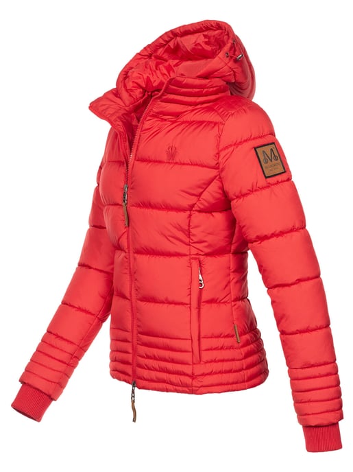 Chaqueta acolchada Marikoo para mujer con capucha desmontable y cremallera de doble sentido - Image 2