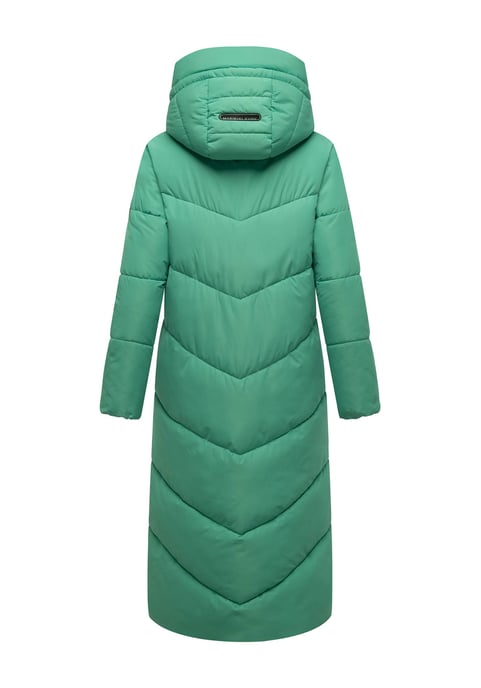 Abrigo acolchado de invierno Marikoo Ranjaa para mujer con capucha y detalles reflectantes - Image 3